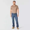 Erkek Slim Straight Rugged Flex İş Kotu