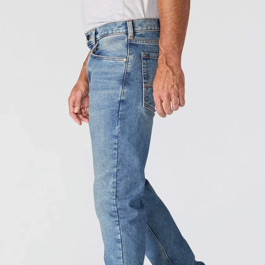 Erkek Slim Straight Rugged Flex İş Kotu