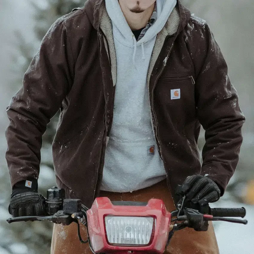 Erkek Yıkanmış Duck Sierra Sherpa Astarlı Ceket
