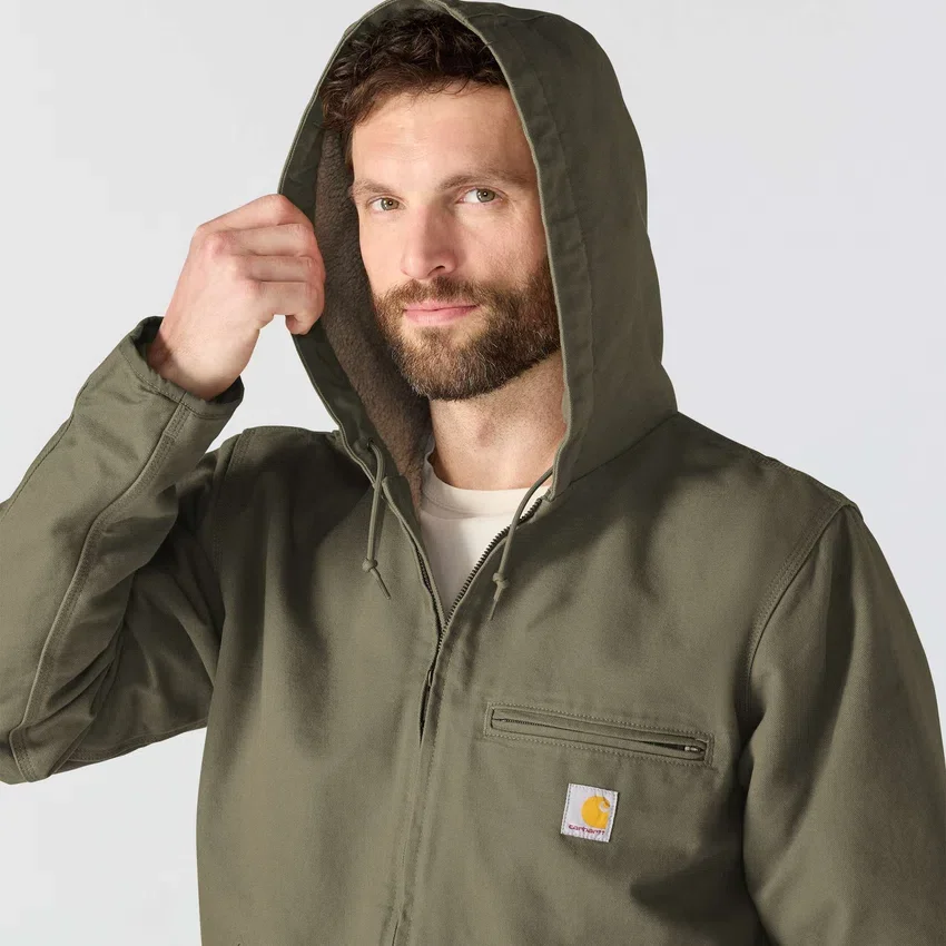 Erkek Yıkanmış Duck Sierra Sherpa Astarlı Ceket