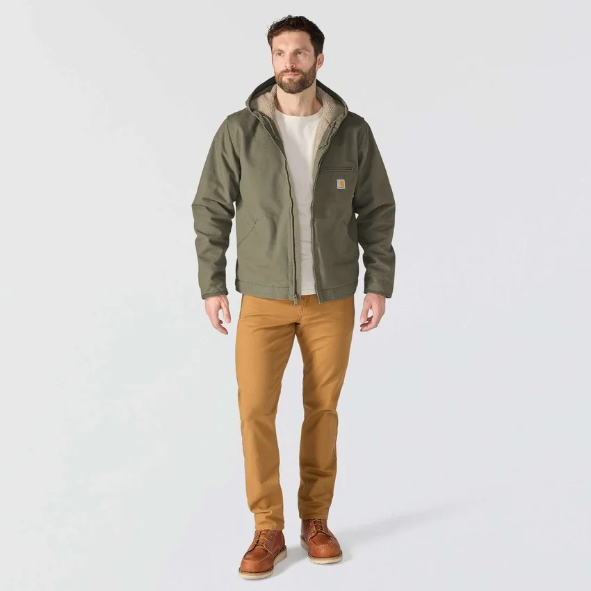 Erkek Yıkanmış Duck Sierra Sherpa Astarlı Ceket