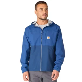 Erkekler için Monterey Hafif, Katlanabilir Su Geçirmez Yağmurluk: Rain Defender Ceket