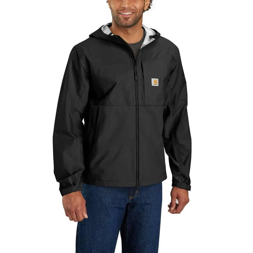 Erkekler için Monterey Hafif, Katlanabilir Su Geçirmez Yağmurluk: Rain Defender Ceket