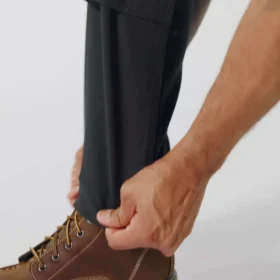 Erkekler İçin Dar Kesim, Konik, Rugged Flex Duck Çift Dizli İş Pantolonu