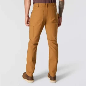 Erkekler İçin Dar Kesim, Konik, Rugged Flex Duck Çift Dizli İş Pantolonu