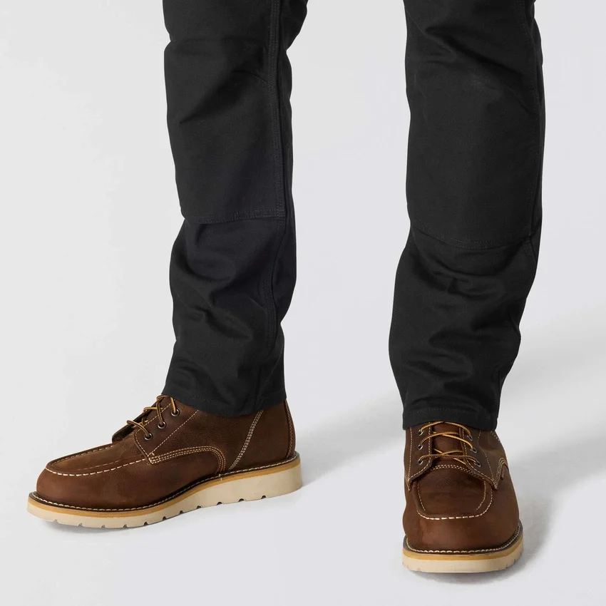 Erkekler İçin Dar Kesim, Konik, Rugged Flex Duck Çift Dizli İş Pantolonu