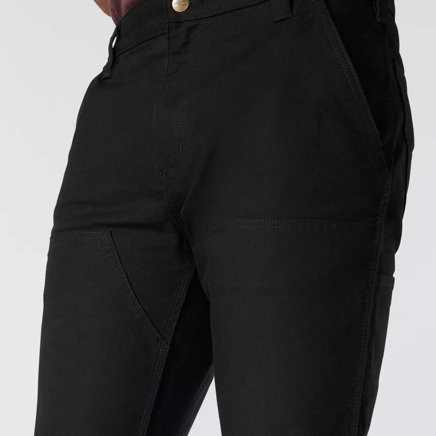 Erkekler İçin Dar Kesim, Konik, Rugged Flex Duck Çift Dizli İş Pantolonu