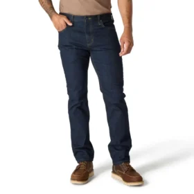 Erkekler İçin Dar Kesim, Konik, Rugged Flex ve Esnek İş Kot Pantolonu