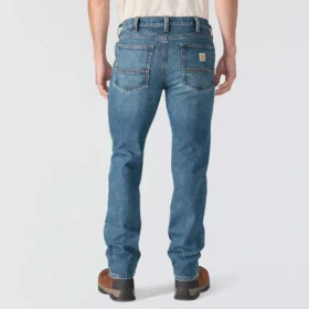 Erkekler İçin Dar Kesim, Konik, Rugged Flex ve Esnek İş Kot Pantolonu