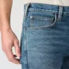 Erkekler İçin Dar Kesim, Konik, Rugged Flex ve Esnek İş Kot Pantolonu