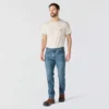 Erkekler İçin Dar Kesim, Konik, Rugged Flex ve Esnek İş Kot Pantolonu
