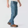 Erkekler İçin Dar Kesim, Konik, Rugged Flex ve Esnek İş Kot Pantolonu