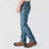 Erkekler İçin Dar Kesim, Konik, Rugged Flex ve Esnek İş Kot Pantolonu