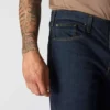 Erkekler İçin Dar Kesim, Konik, Rugged Flex ve Esnek İş Kot Pantolonu