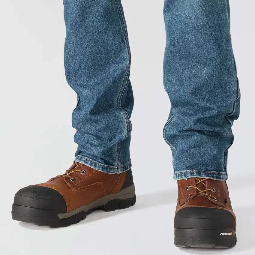 Erkekler İçin Dar Kesim, Konik, Rugged Flex ve Esnek İş Kot Pantolonu