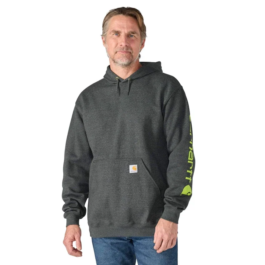 Erkekler İçin İkonik K288 Logolu Kapüşonlu Sweatshirt - carhartt K288