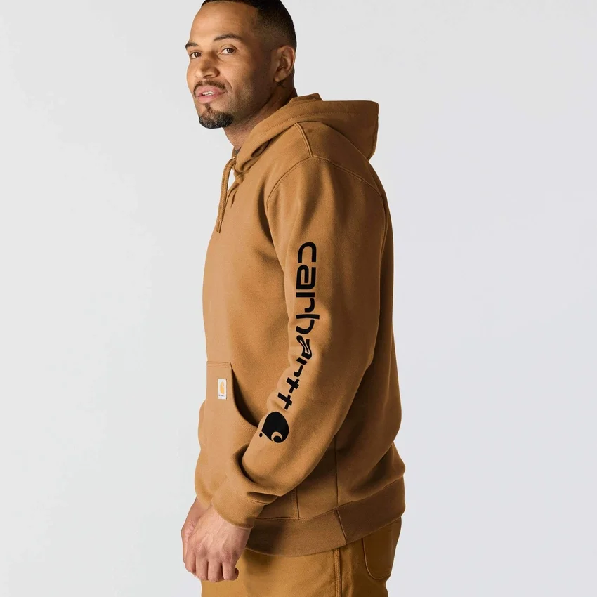 Erkekler İçin İkonik K288 Logolu Kapüşonlu Sweatshirt - carhartt K288