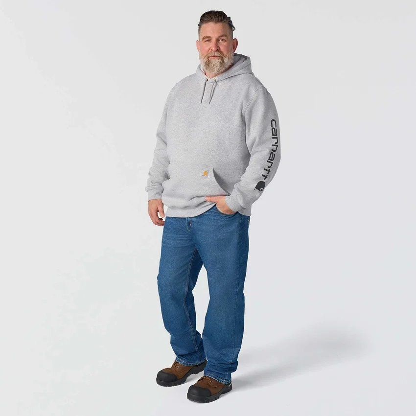 Erkekler İçin İkonik K288 Logolu Kapüşonlu Sweatshirt - carhartt K288