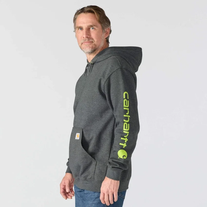 Erkekler İçin İkonik K288 Logolu Kapüşonlu Sweatshirt - carhartt K288