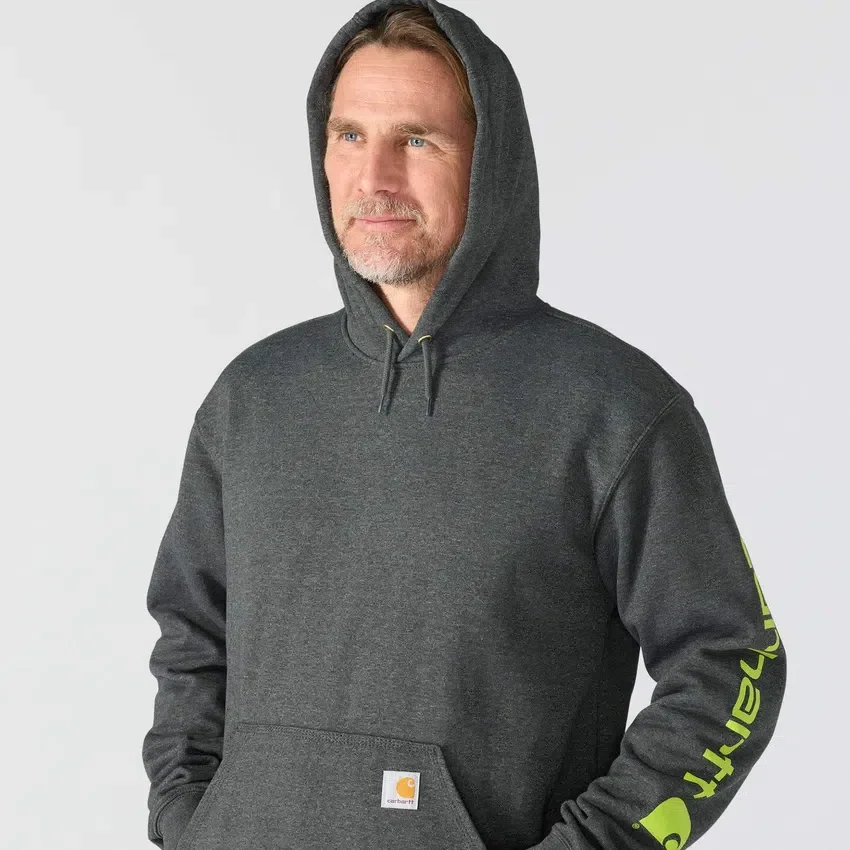 Erkekler İçin İkonik K288 Logolu Kapüşonlu Sweatshirt - carhartt K288