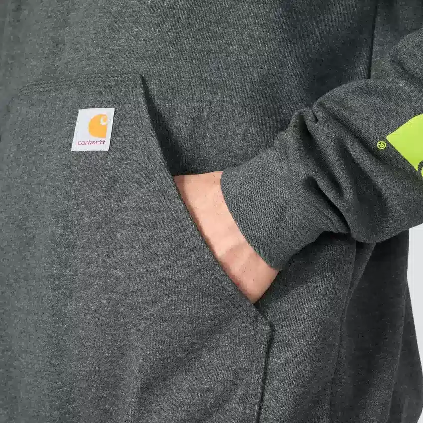Erkekler İçin İkonik K288 Logolu Kapüşonlu Sweatshirt - carhartt K288