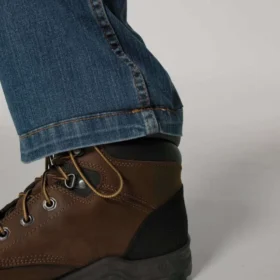 Erkekler İçin Rahat Düz Kesim Rugged Flex İş Kot Pantolonu