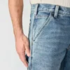 Erkekler İçin Rahat Düz Kesim Rugged Flex İş Kot Pantolonu