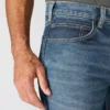Erkekler İçin Rahat Düz Kesim Rugged Flex İş Kot Pantolonu