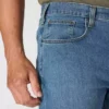 Erkekler İçin Rahat Düz Kesim Rugged Flex İş Kot Pantolonu