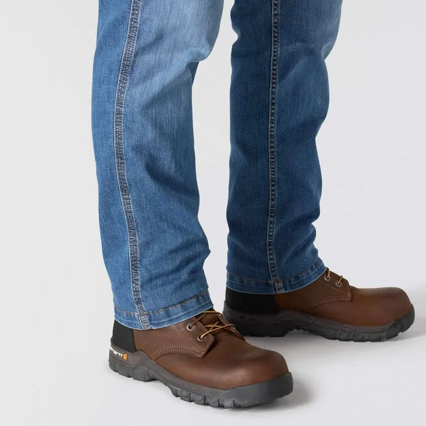 Erkekler İçin Rahat Düz Kesim Rugged Flex İş Kot Pantolonu