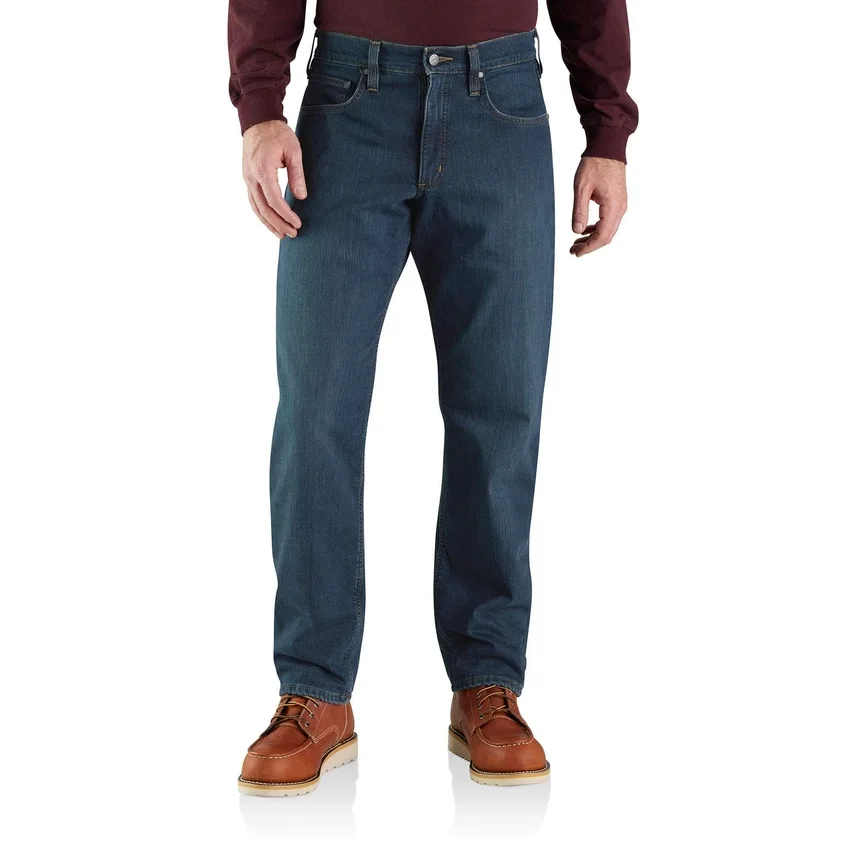 Erkekler İçin Rugged Flex Astarlı İş Kot Pantolonları