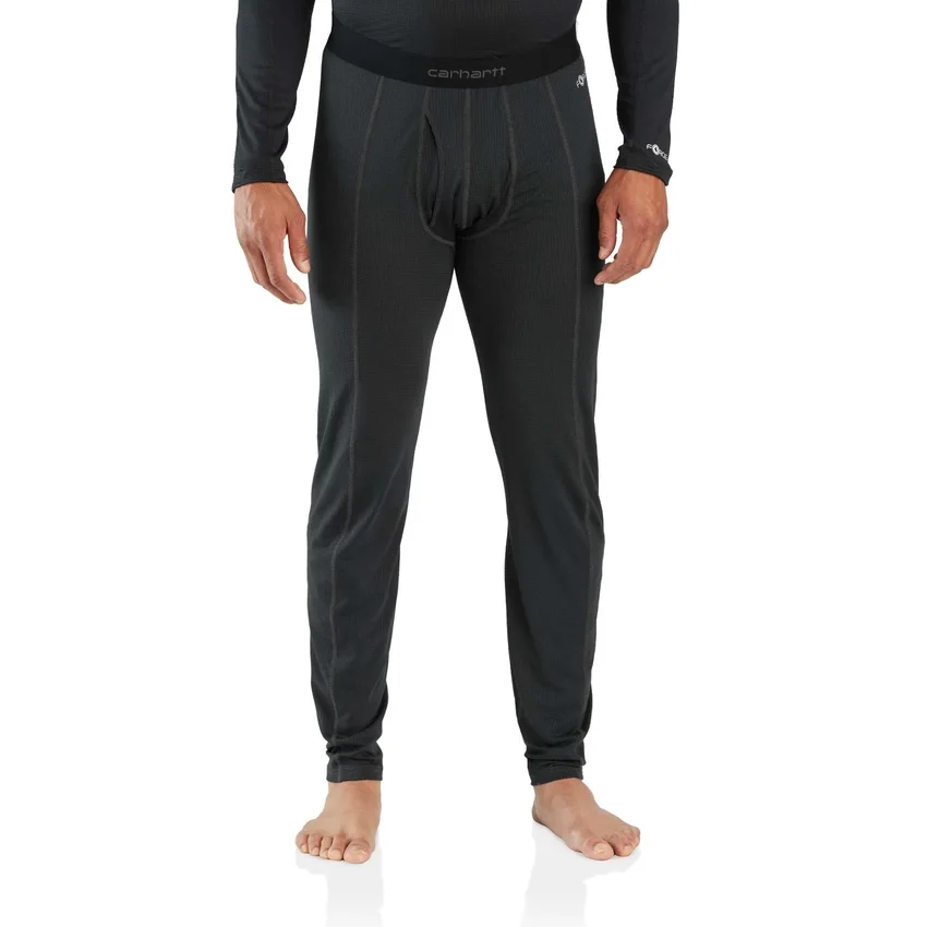 Erkekler İçin Termal İçlik Pantolon - carhartt Force® - Hafif - Esnek Izgara