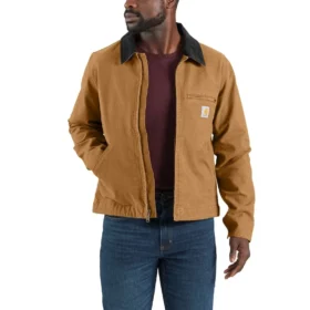 Erkekler İçin Yeniden Tasarlanmış Geniş Kesim Duck Detroit Jacket