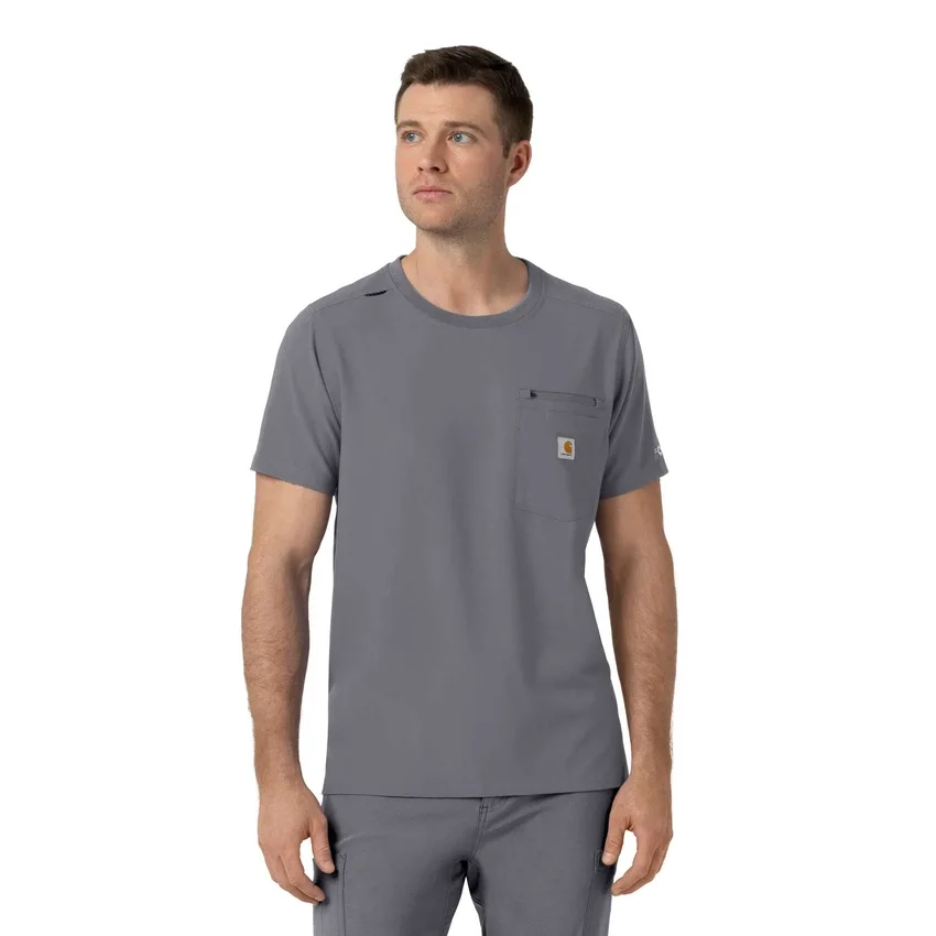 Force Cross-Flex Bisiklet Yaka Scrub Üst