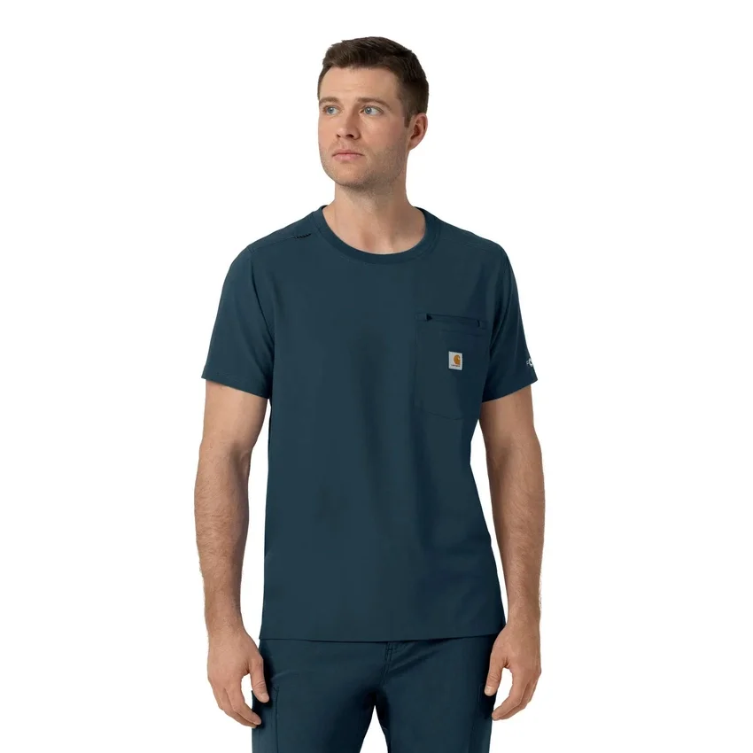 Force Cross-Flex Bisiklet Yaka Scrub Üst
