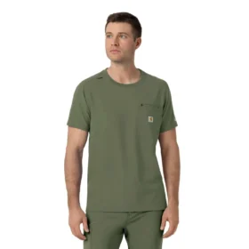 Force Cross-Flex Bisiklet Yaka Scrub Üst