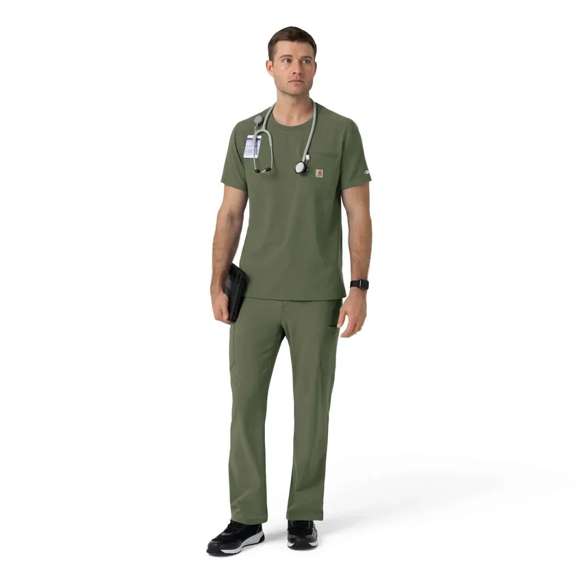Force Cross-Flex Bisiklet Yaka Scrub Üst