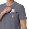 Force Cross-Flex Bisiklet Yaka Scrub Üst