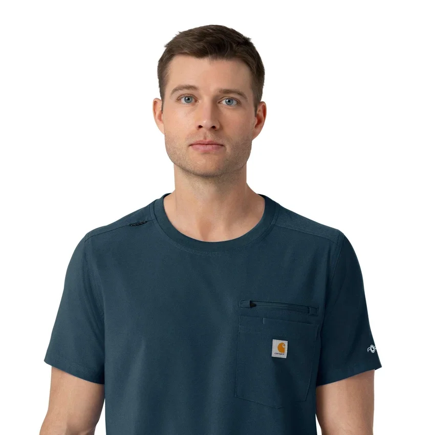 Force Cross-Flex Bisiklet Yaka Scrub Üst