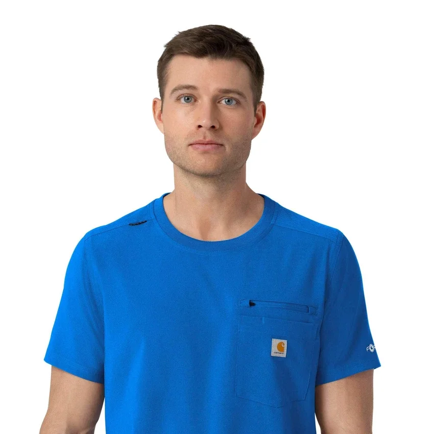 Force Cross-Flex Bisiklet Yaka Scrub Üst