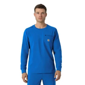 Force Cross-Flex Bisiklet Yaka Uzun Kolluklu Scrub Üst
