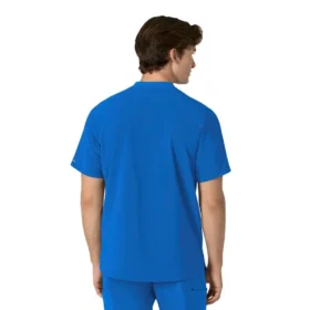 Force Cross-Flex Erkek Henley Scrub Üst