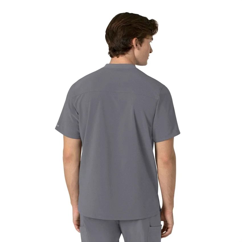 Force Cross-Flex Erkek Henley Scrub Üst