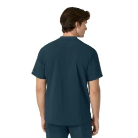 Force Cross-Flex Erkek Henley Scrub Üst