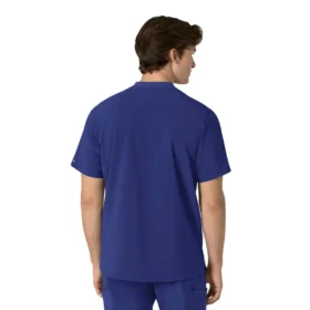 Force Cross-Flex Erkek Henley Scrub Üst