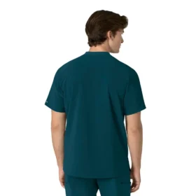 Force Cross-Flex Erkek Henley Scrub Üst