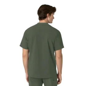 Force Cross-Flex Erkek Henley Scrub Üst