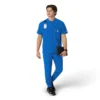 Force Cross-Flex Erkek Henley Scrub Üst