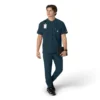 Force Cross-Flex Erkek Henley Scrub Üst