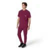 Force Cross-Flex Erkek Henley Scrub Üst